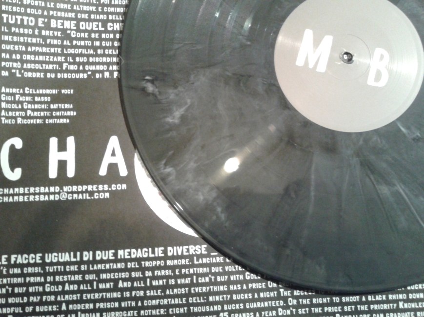 Split The Death Of Anna Karina/Chambers, lato Chambers