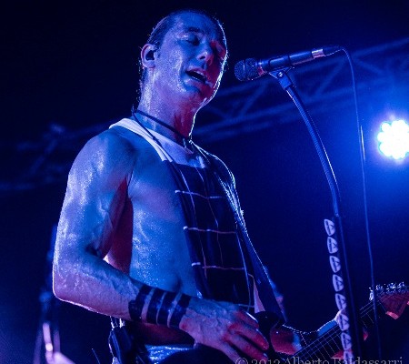 Gavin Rossdale dei Bush - foto Alberto Baldassarri (FreakOutMagazine.it)