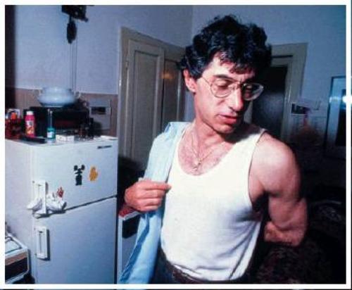 umberto bossi in canotta